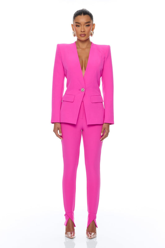 Athena Blazer - Pink