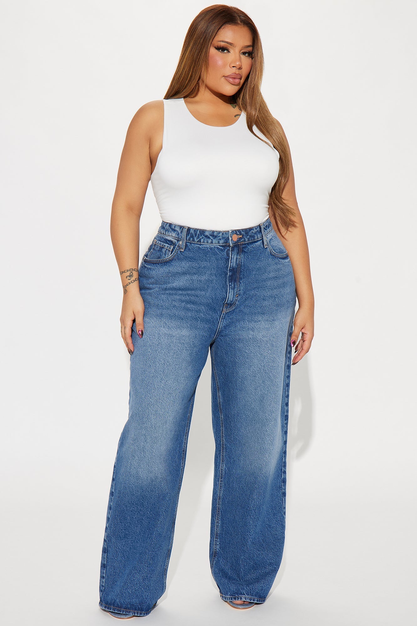 Poppy Sleeveless Bodysuit - White
