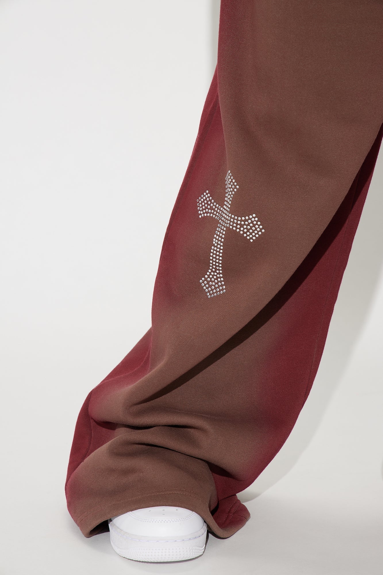 Every Day's A Good Day Washed Wide Leg Pant - Brown/combo