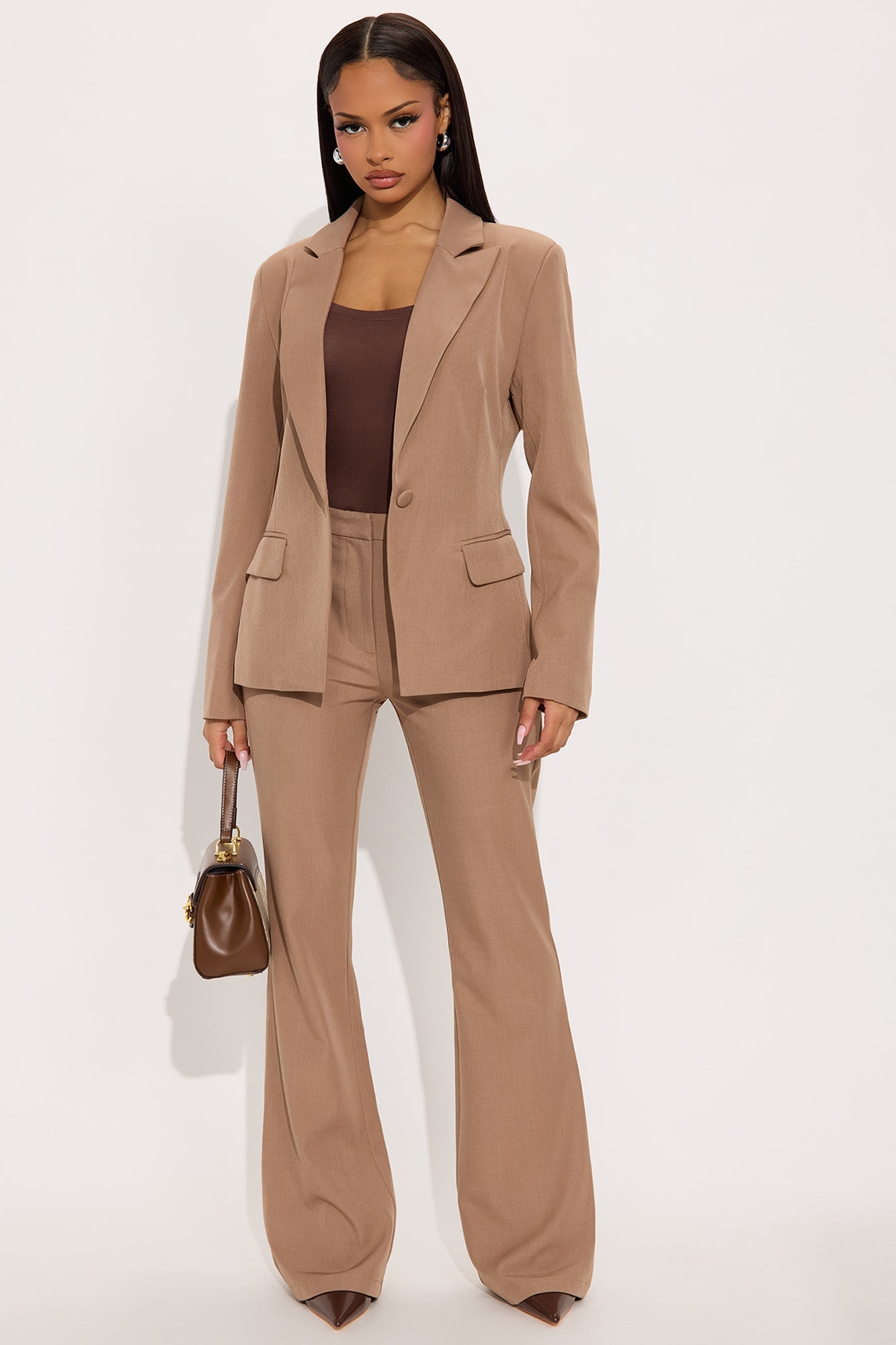 Breaking Even Blazer - Chestnut