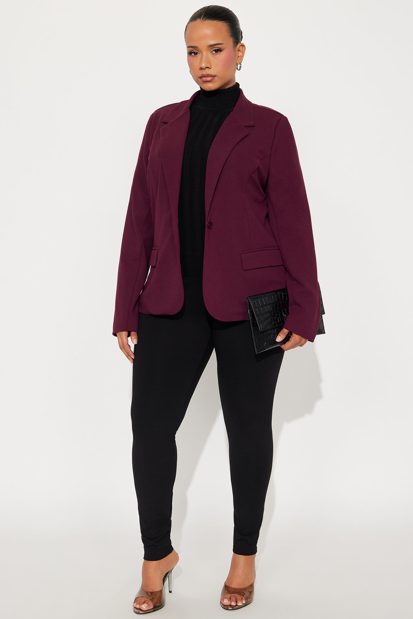Make The Call Blazer - Burgundy