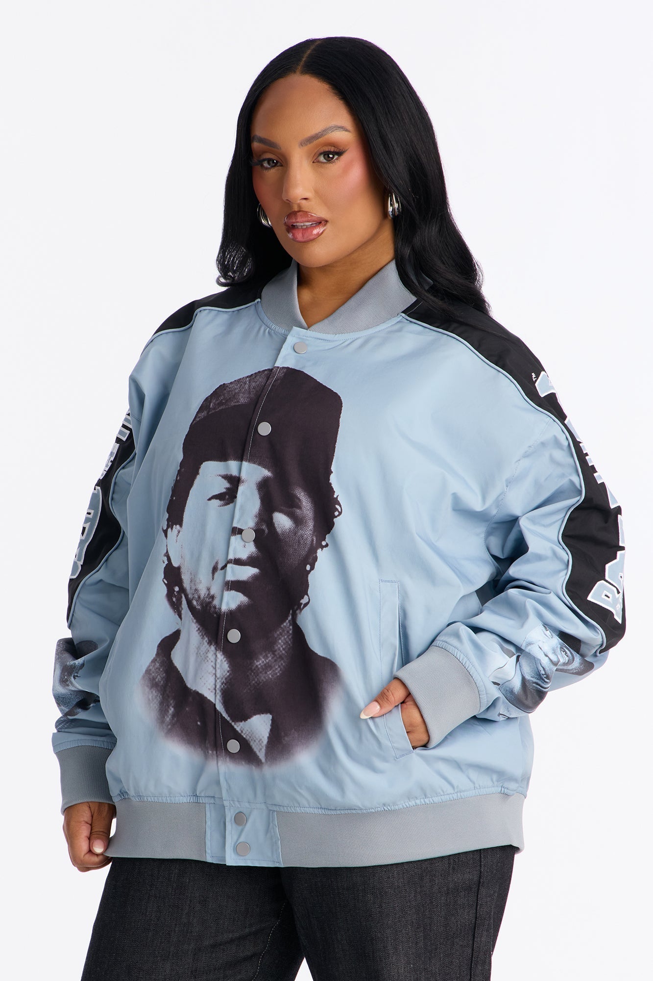 Boyz N The Hood Jumbo Jacket - Grey